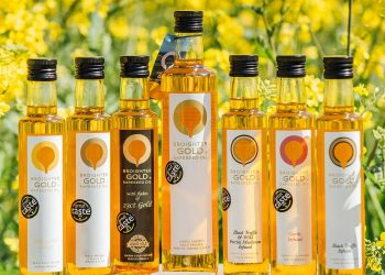 Broighter gold rapeseed oil brand