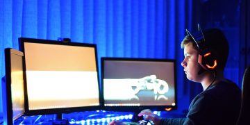 Christmas gaming desks for the kids