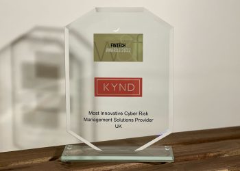 KYND wins 2022 FinTech Award for Most Innovative Cyber Risk Management Solutions Provider